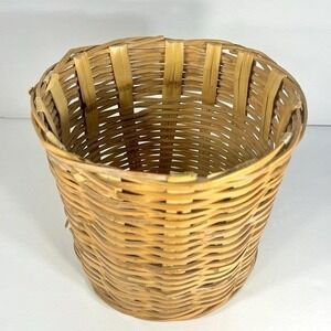 Woven Basket Planter Holder Home Decor Cottagecore‎ Farmhouse
